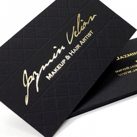 CUSTOM finish Business Cards