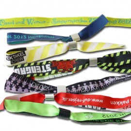 Fabric Woven Wristband