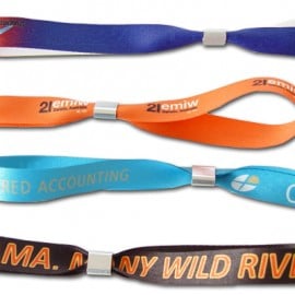 Fabric Wristbands Sublimated