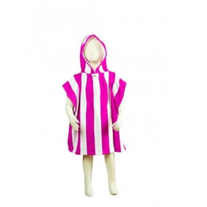 Fun Stripe Kids Poncho