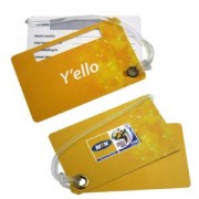 Hard Plastic Double Luggage Tag