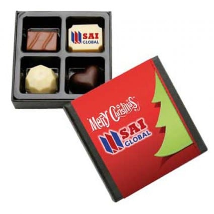 4PC BLACK BOX CHOC