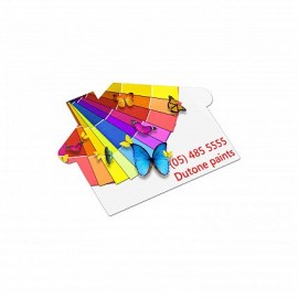 Adhesive Labels 70 x 50mm - House Shaped