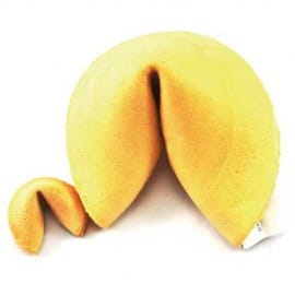 GIANT FORTUNE COOKIES