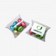 Pillow Pack Filled With Mini Solid Easter Eggs X6 Eggs,